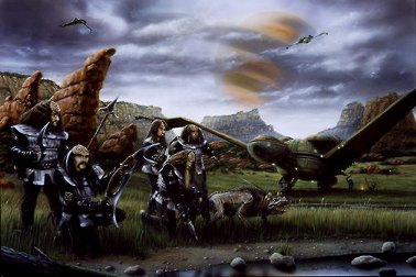 Illustration for article titled The Best Klingon Art To Hang On The Halls Of Sto'Vo'Kor